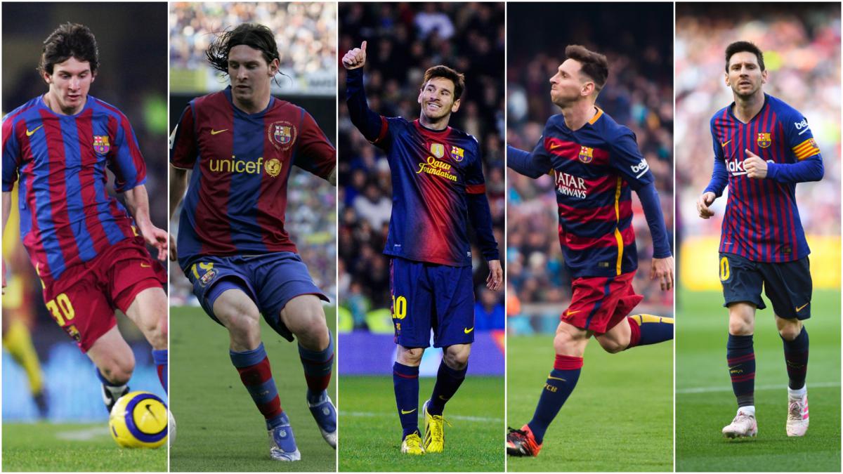 Nike barcelona top messi jersey